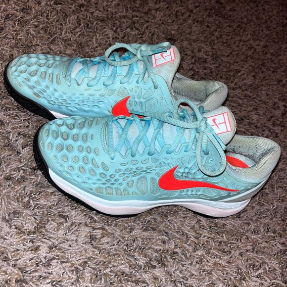 Nike Zoom Cage 3 Shoes Womens Size 10 Tennis Court 918199-400 - Picture 2 of 8